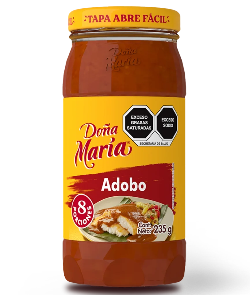 Frasco de Adobo en pasta Doña María de 235g