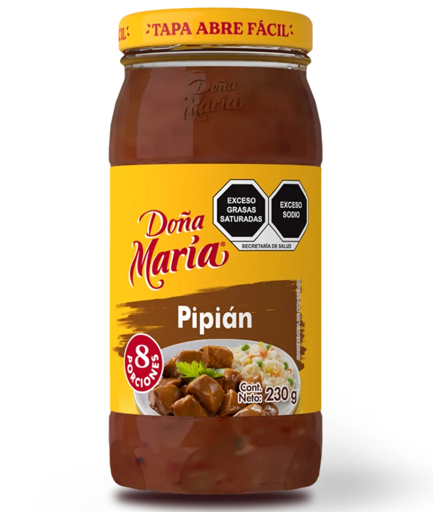 Frasco de Pipián Doña María de 230g